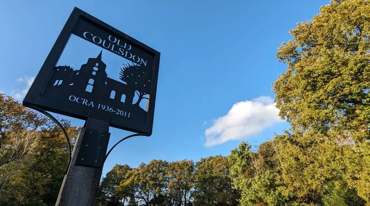 The Old Coulsdon village sign