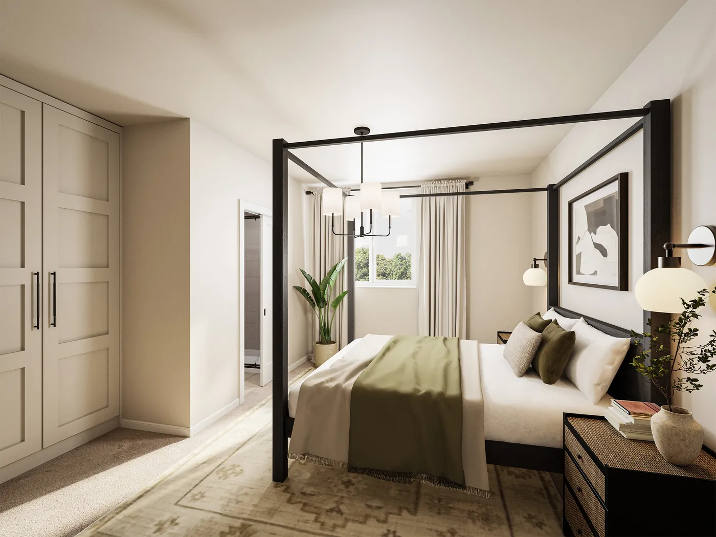 Double bedroom, Unit A